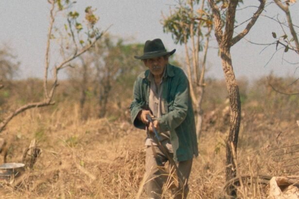 O músico, compositor e ator cearense Rodger Rogério em cena do longa “Oeste Outra Vez”