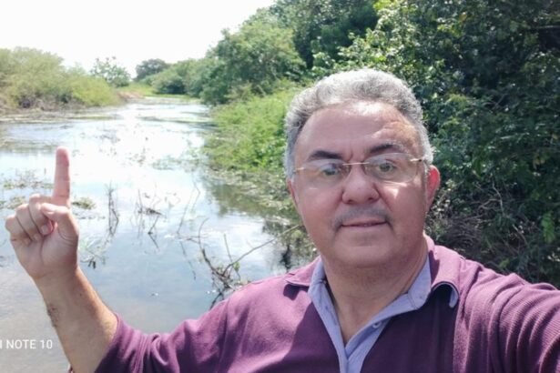 Italo Diógenes Holanda Bezerra é apaixonado pelo rio Jaguaribe