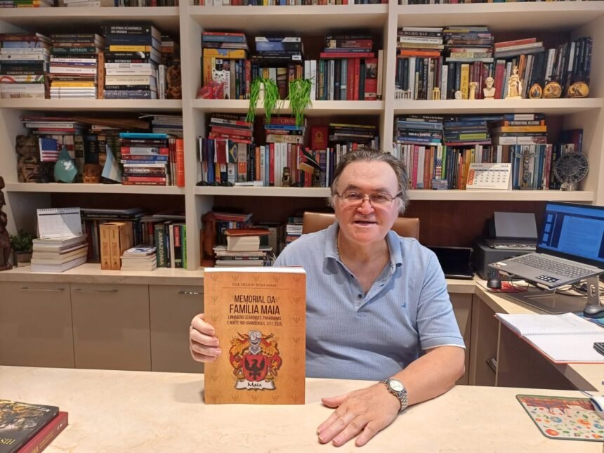 Memorialista Nelson Bessa lança derradeira versão do livro “Memorial da Família Maia”